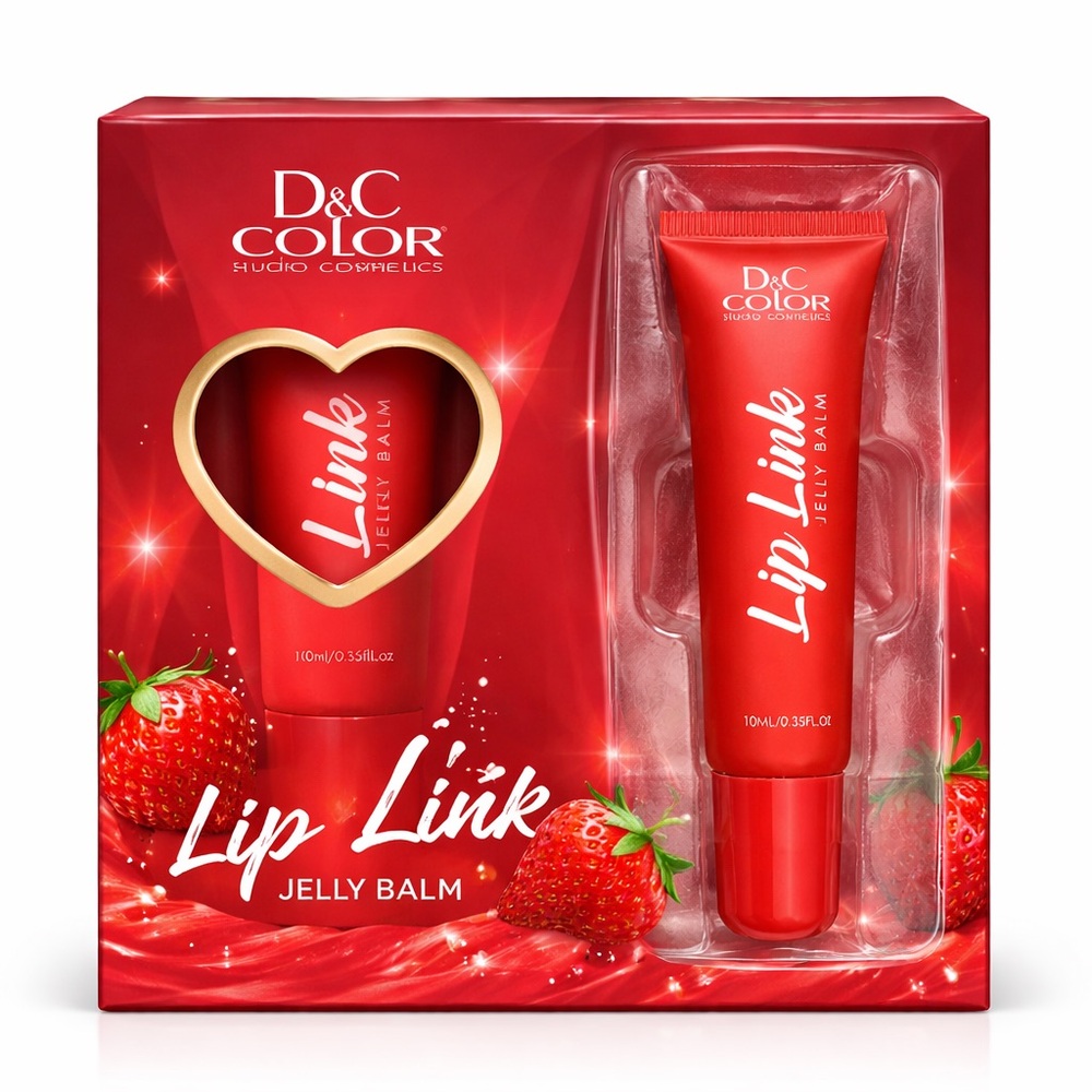 Lip Link Jelly Balm — Strawberry Red